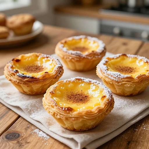 Traditional Portuguese Custard Tarts
