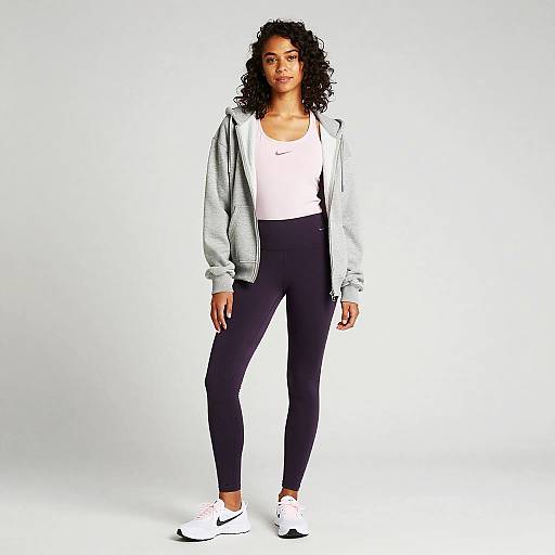 Young Woman in Casual Athleisure Wear
