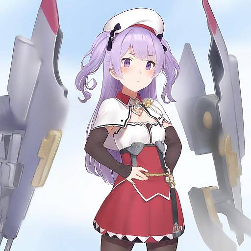 Illustration of Ajax (azur lane), azur lane in the style of Uyama hajime