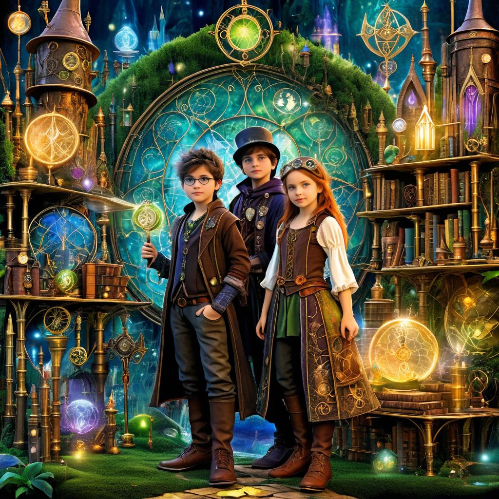 Steampunk Fantasy: Young Wizards Uniting