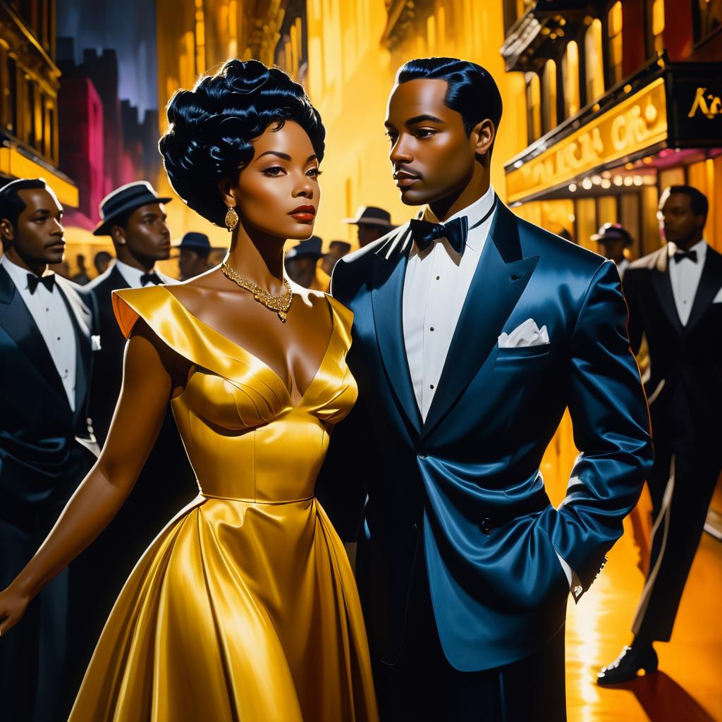 Elegant Harlem Nights: A Cinematic Masterpiece