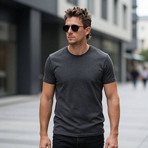 Caesar Mullet Urban Fashion Portrait