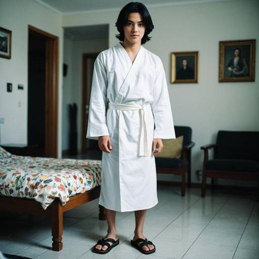 Male Domestic Goddess Costume Portrait
