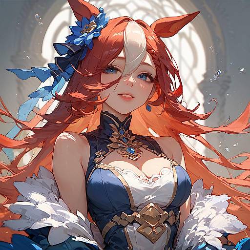 Curren-chan Seductive Umamusume Character Portrait