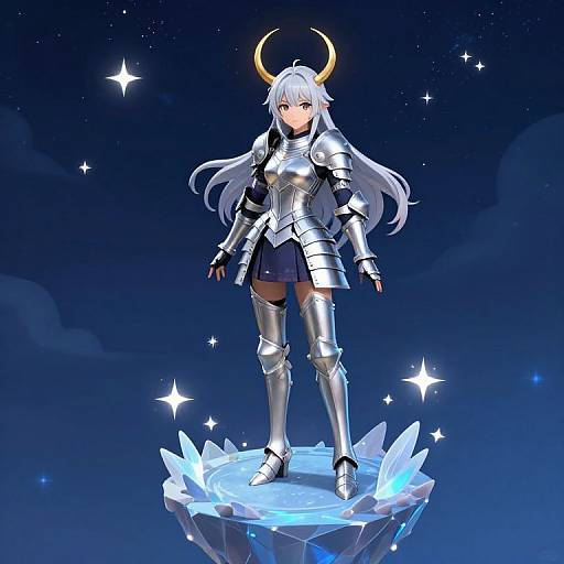 Isometric Japanese Silver-Armored Aquarius