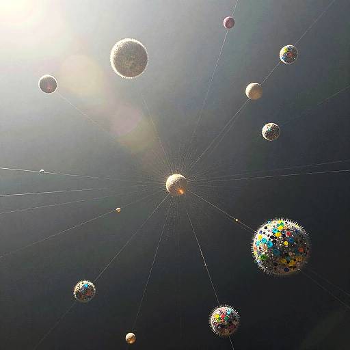 Quantum Realm with Shimmering Particles