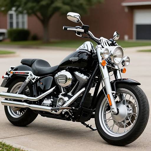 2006 Harley-Davidson with Chrome Accents