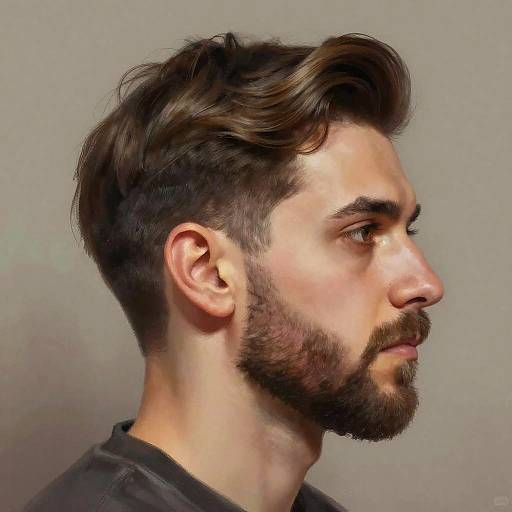 Artistic Backenbart Beard Fashion