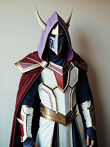 Man in Zarkon Legendary Defender Cosplay Costume