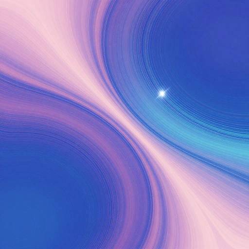 Dynamic Abstract Tech-Organic Art