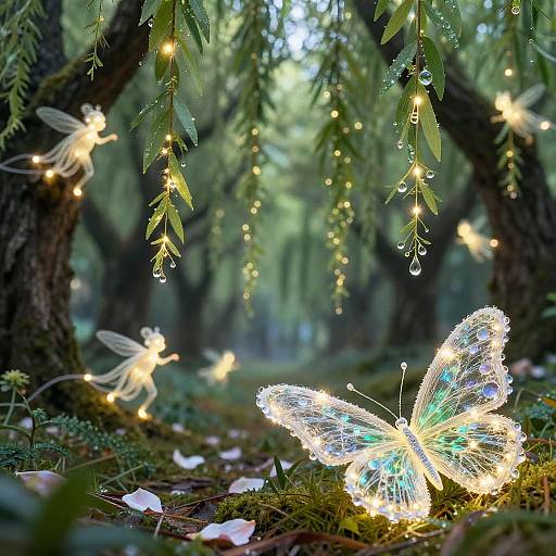 Bioluminescent Willow Grove Magic