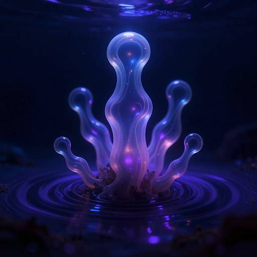 Ethereal Abyssal Spirits in Phosphorescence