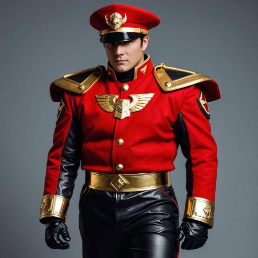 Seductive M Bison Cosplay Ensemble
