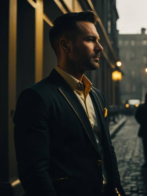 Photorealistic Summer Portrait of a Man