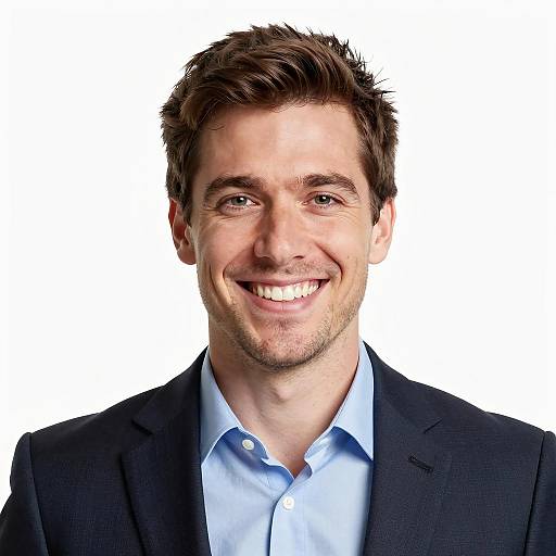 Unique Portrait of a Split-Faced Gentleman