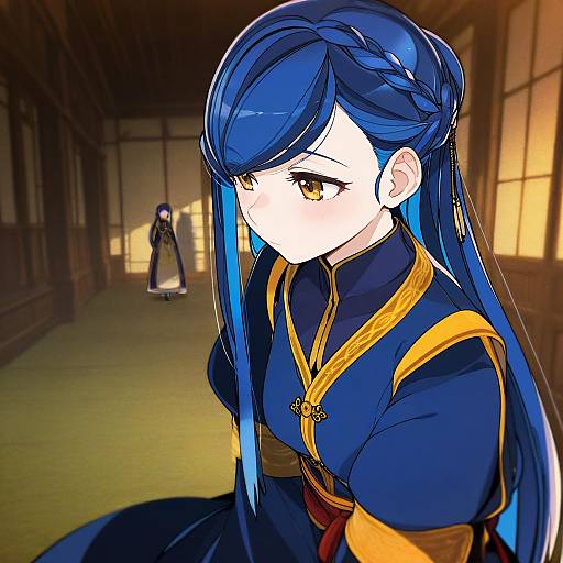 Illustration of Myne (honzuki no gekokujou), honzuki no gekokujou in the style of Idkuroi