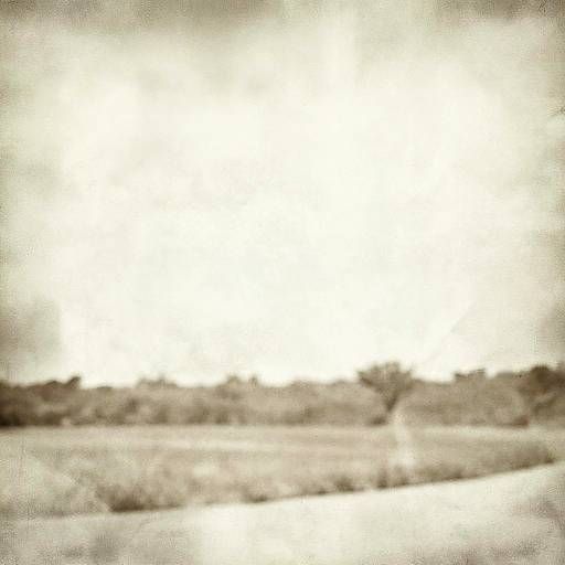 Vintage Sepia Landscape Photo Overlay