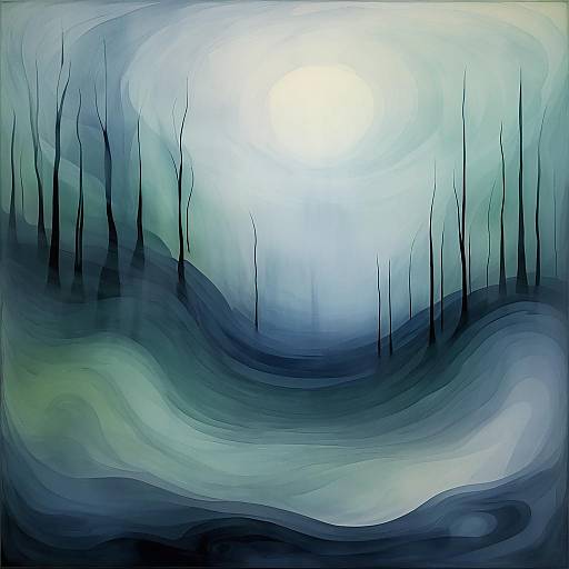 Fogbound Melancholy in Symbolic Chaos