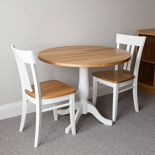 Shabby Chic Wooden Dining Set