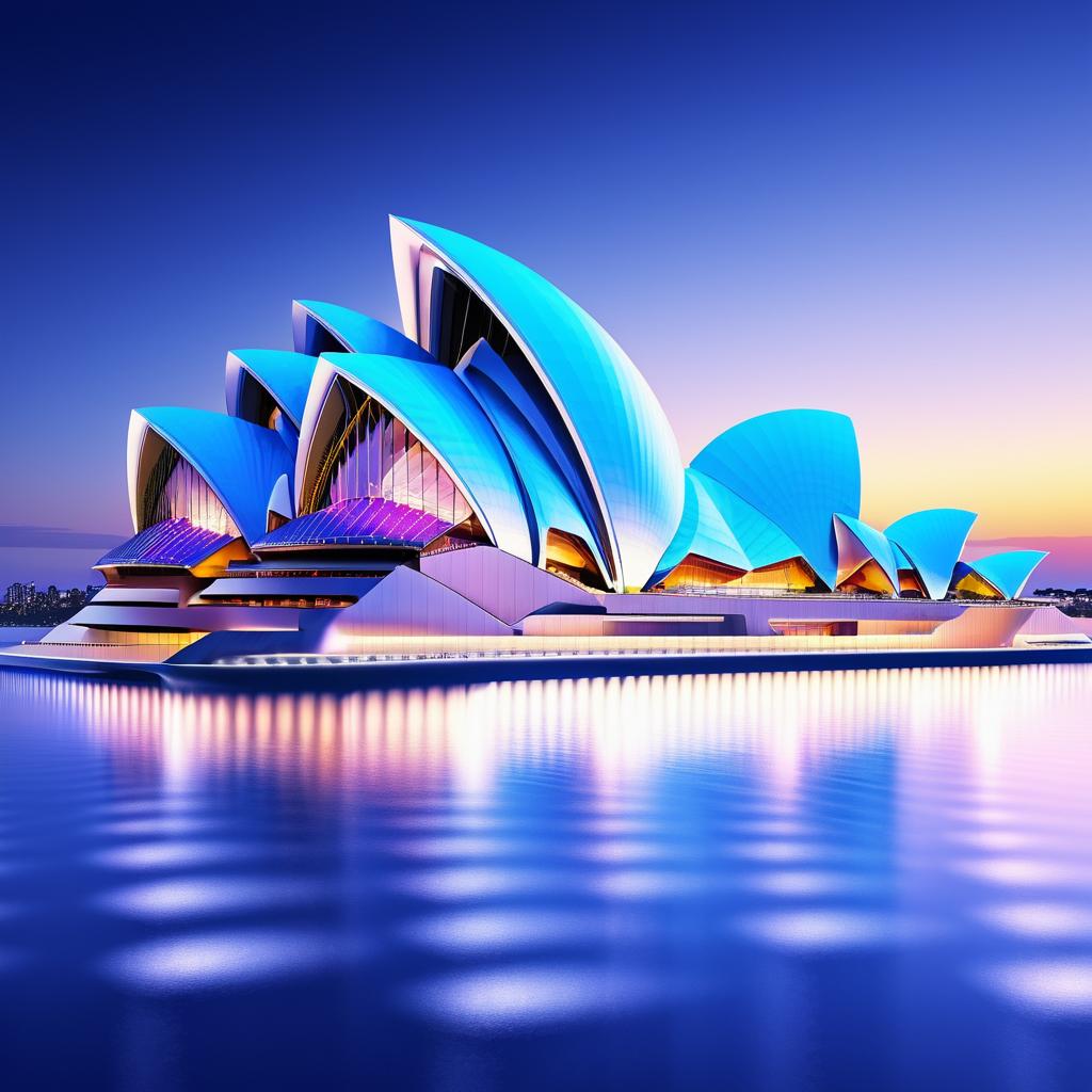 Futuristic Sydney Opera House Design Concept