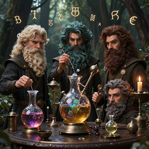Fantasy Alchemist Beard Generator