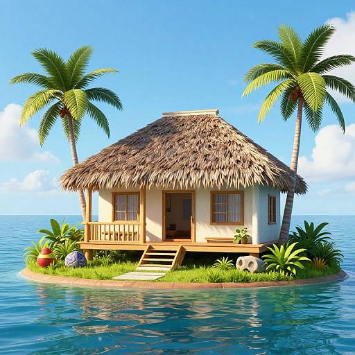 Island Bungalow Image Collection