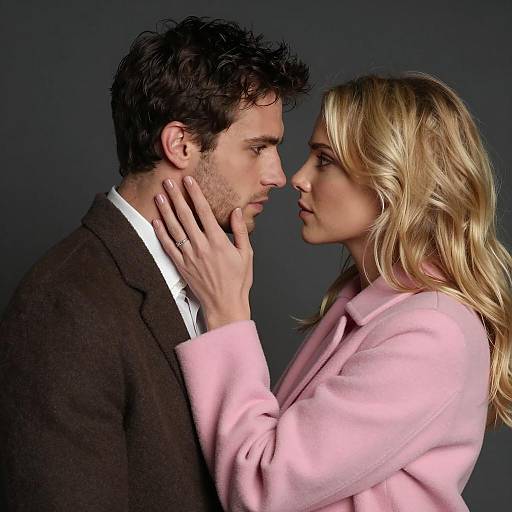 Intimate Portrait in Dark Surroundings