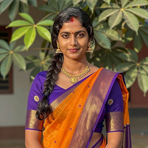 Photorealistic Portrait of Indian Woman