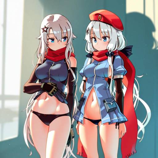 Illustration of 9a-91 (girls' frontline), girls' frontline in the style of Niy (nenenoa)