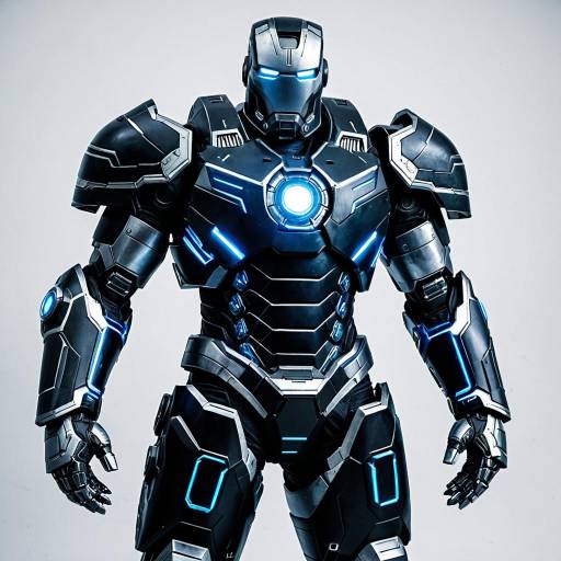Black Iron Monger Mech Armor Cosplay