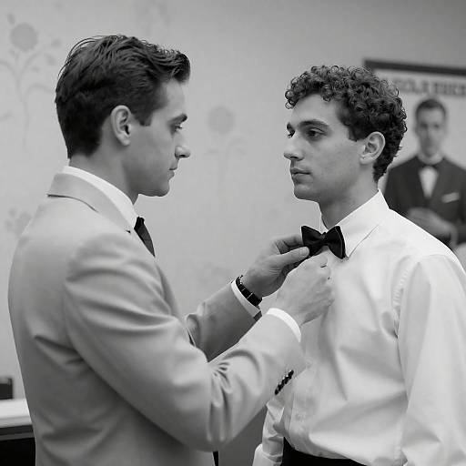 Timeless Elegance in Black and White