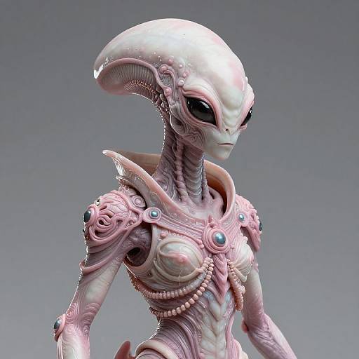 Galactic Alien in Oriental Fantasy