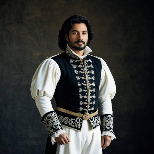 Elegant Cassio Cosplay in Venetian Style