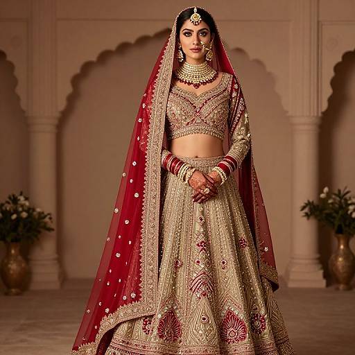Elegant Indian Bridal Wedding Suits