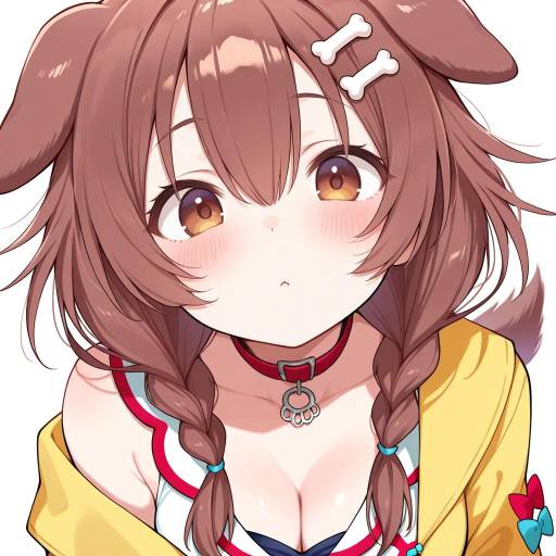 Inugami Korone in Adorable Costume