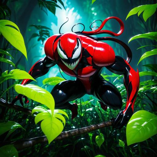 Venom Styled as The Secret World of Arrietty Character