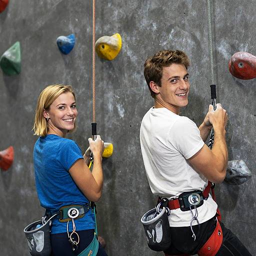 Indoor Climbing Adventure with Friends