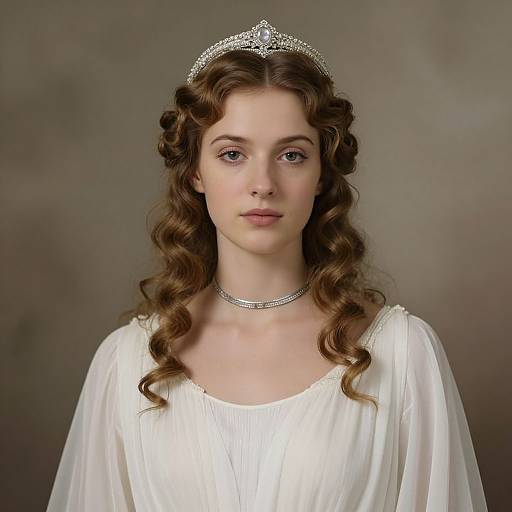 Ethereal Joan of Arc Portrait