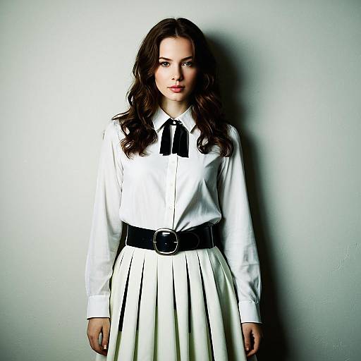 Elegant Halloween Costume Fashion Photo Shoot