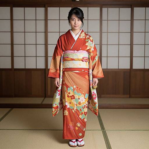 Asian Woman in Toga Mha Costume