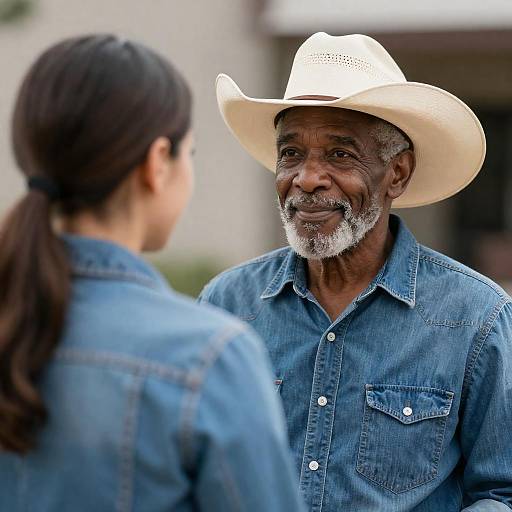 Gentle Outdoor Portrait of a Couple