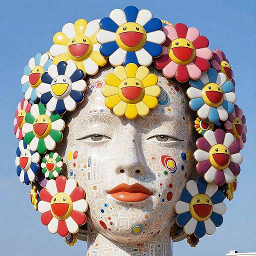 Colossal Ultradedetailed Murakami-Warhol Fusion