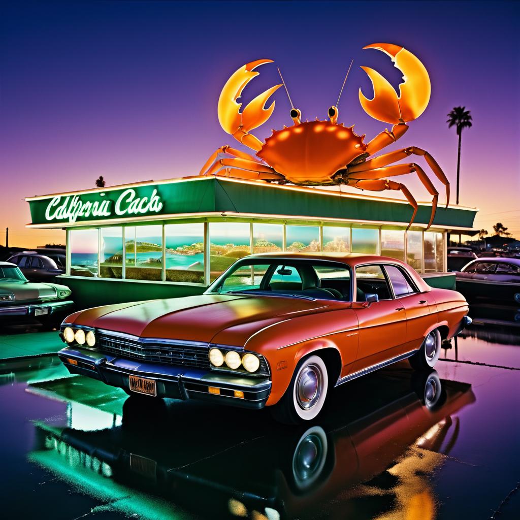 Giant Crab vs California Drive-In 1987