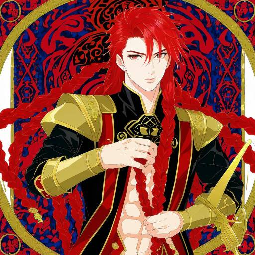 Illustration of Alexander (fate), fate (series) in the style of Ishihara masumi