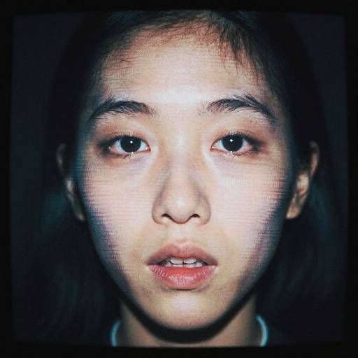 Analog Horror Face Distortion