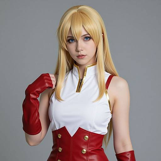 Realistic Nanami Kiryuu Cosplay Photo