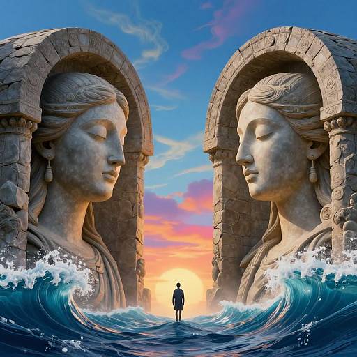 Dreaming Souls Beyond Stone Arches