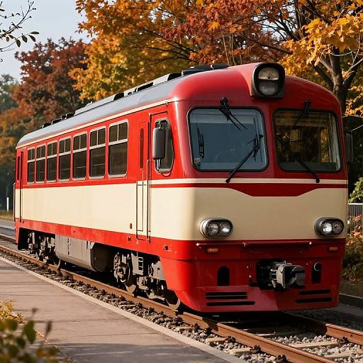 Crimson BR ER BSK Coach in Autumn