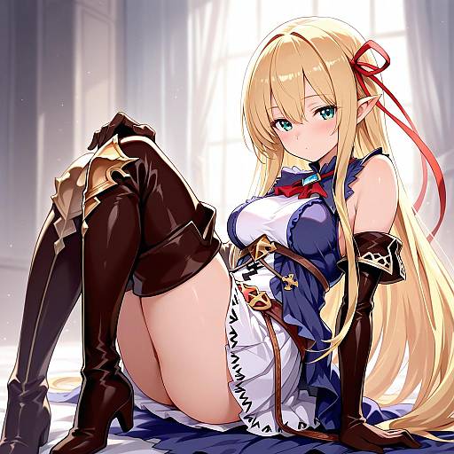 Illustration of Arisa (shadowverse), shadowverse in the style of Nejikyuu