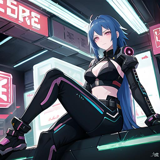 Neon Ninja: Ecchi Plasma Sword Art